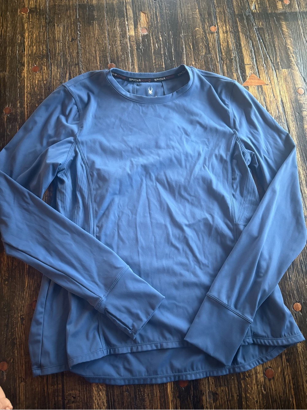 Spyder womens Slate Blue Long-Sleeve Performance Top